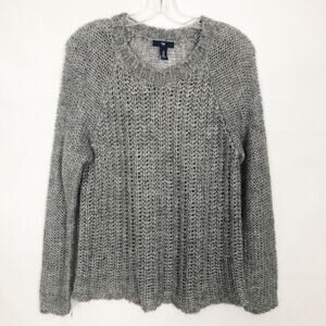 Gap Sweater Womens Medium Wool Lightweight Workwear Career Academia Business